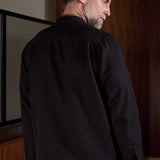 NATHAN shirt eco flannel black
