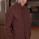 NATHAN shirt eco flannel brick
