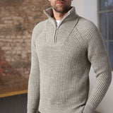 NOLAN jumper eco undyed alpaca light grey