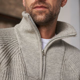 NOLAN jumper eco undyed alpaca light grey