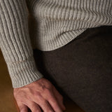 NOLAN jumper eco undyed alpaca light grey