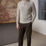 NOLAN jumper eco undyed alpaca light grey