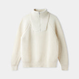 NOLAN jumper eco undyed alpaca wool white