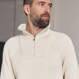 NOLAN jumper eco undyed alpaca wool white