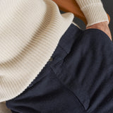 NOLAN jumper eco undyed alpaca wool white