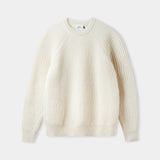 NORD jumper eco undyed alpaca wool white