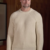 NORD jumper eco undyed alpaca wool white