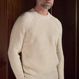 NORD jumper eco undyed alpaca wool white