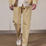 OLF trousers eco canvas 230g yellow