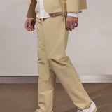 OLF trousers eco canvas 230g yellow