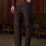 OLF trousers eco canvas 420g coffee