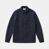 OWE jacket eco padded flannel deep sea