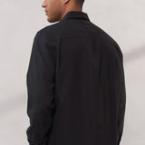 OWE overshirt eco cool wool ebony