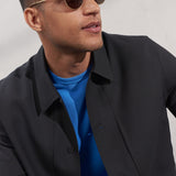 OWE overshirt eco cool wool ebony