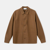 OWE overshirt tencel caramel