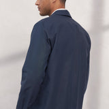 OWE overshirt tencel cold navy