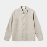 OWE overshirt tencel taupe