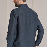 OWE overshirt winter linen cold navy