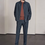 OWE overshirt winter linen cold navy