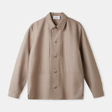 OWE overshirt wool almond