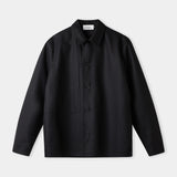 OWE overshirt wool black