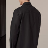 OWE overshirt wool black