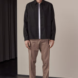 OWE overshirt wool black