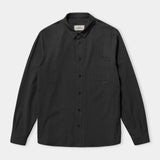 SIMON shirt eco crincle black