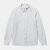 SIMON shirt eco crincle white