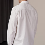 SIMON shirt eco crisp cotton offwhite