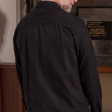 SIMON shirt eco flannel black