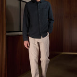SIMON shirt eco flannel cold navy