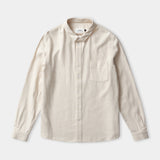 SIMON shirt eco flannel light sand