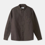 SIMON shirt linen coffee