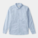 SIMON shirt riviera blue linen