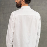 SIMON shirt white linen