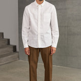 SIMON shirt white linen