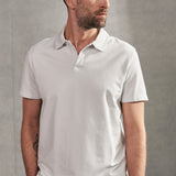 TODD polo eco cotton stone grey