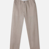 WABAN trousers eco grid wool stone beige
