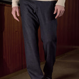 WABAN trousers lambswool blue