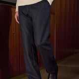 WABAN trousers lambswool blue