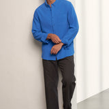 WABAN trousers tencel graphite brown