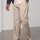 WABAN trousers tencel taupe