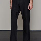 WABAN trousers winter linen black