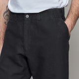 WABAN trousers winter linen black