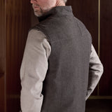WENDEL vest eco flannel mud