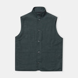 WENDEL vest eco flannel scot green