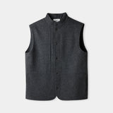 WENDEL vest lambswool anthracite