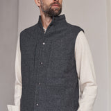 WENDEL vest lambswool anthracite