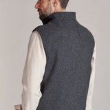 WENDEL vest lambswool anthracite